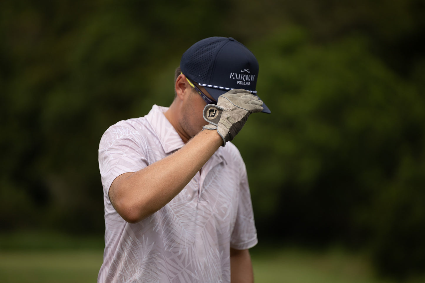 Fairway Fellas Water-Resistant Snapback Hat – Black, White, or Navy